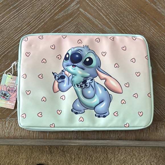 Stitch Computer Adapters Disney | Accessories | Disney Stitch Pastel Laptop Sleeve With Heart ...